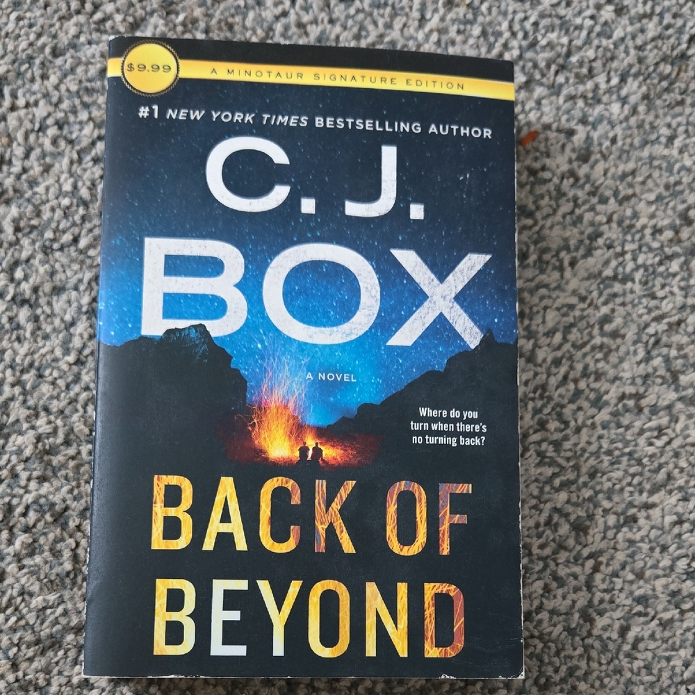 C.J. Box 'Back of Beyond' Novel